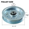 GUSUHAWK 753-08171 Idler Pulley Kit Replace Cub Cadet 756-04129 Idler