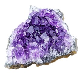 CrystalTears Amethyst Crystal Geode Cluster Raw Amethyst Rock Quartz Healing Crystals Druzy Geode Mineral Specimen Gemstone for Meditation Reiki Healing Home Decor 0.18-0.33 lb