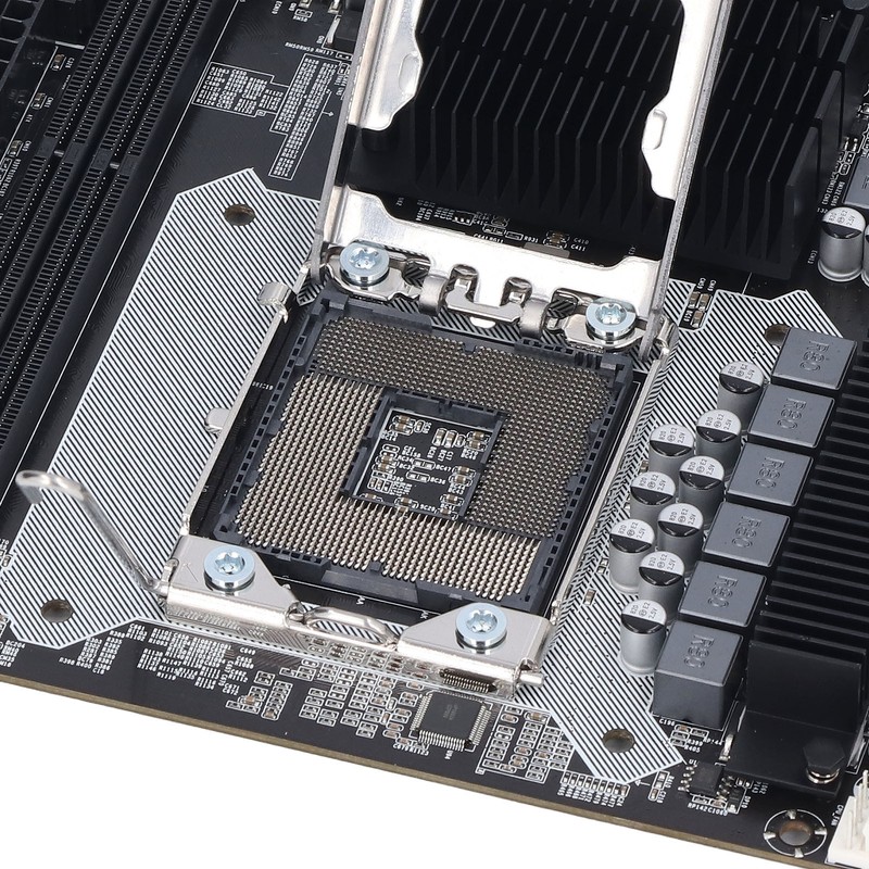 X58 Motherboard 2 DDR3 LGA 1366 Pins Gaming Motherboard Support