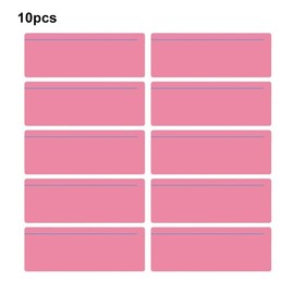 10pcs Blue Overlay for Dyslexia Yellow Overlays Coloured Overlays Reading Ruler Sky Blue ABS Reading Ruler for Dyslexia, E