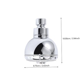 Operitacx LED Duschkopf Mit Farbwechsel Und Temperaturregelung Einstellbarer Hochdruck Für Einfache Installation Und Farben Bei Wassereinschaltung