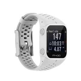 TZY Tiggo Smart Watch Strap Compatible for Polar m400/m430，Wristband Adjustable Replacement Sport Strap, Watch Strap Accessory Wristband for Polar m400/m430 Strap Accessories (White)