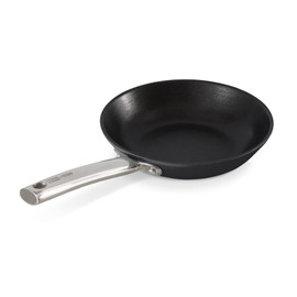 DASH Delish 8" Lightweight Cast Iron Pan for Pancakes, sauces, vegetables, pasta, and more - Black