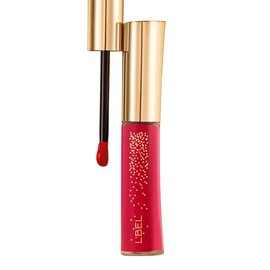L'BEL - Infini Absolu Labial Liquido Edición Limitada Color Rouge Petal 7 g, De Larga Duración, con Ácido Hialurónico, Labial de Color Intenso con Aca