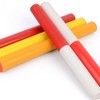 athletic competition baton relay exercise sports delivery baton plastic rod 4ea