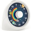 BellMan Visual Timer with Pause Button, 60 Minute Countdown Rainbow
