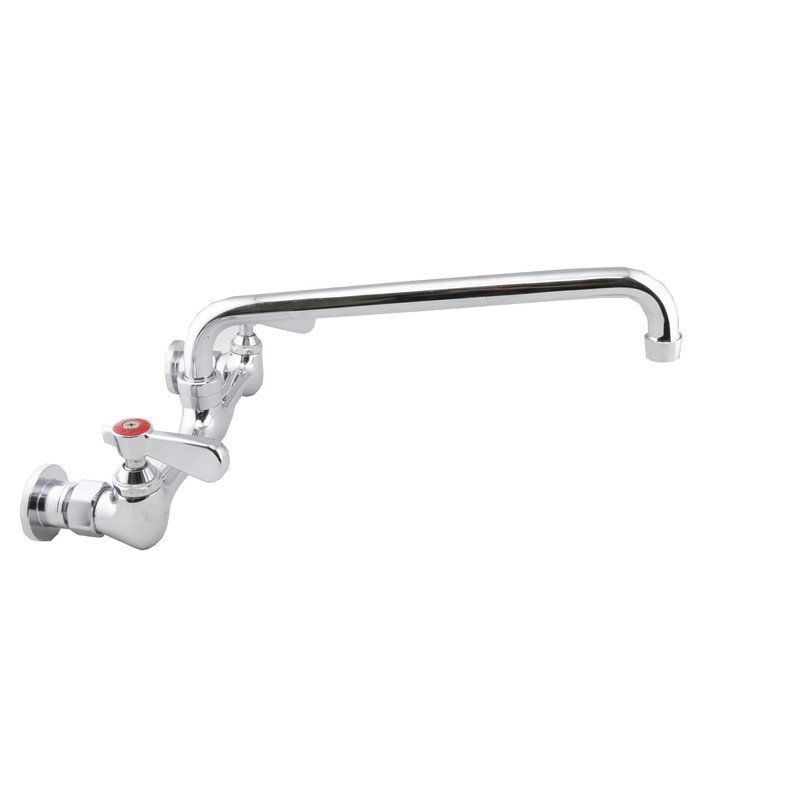 AA Faucet 8" Wall Mount Commercial Compartment Sink Faucet with