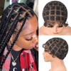 Suntefic Braided Wig Cap With Baby Hair Crochet Wig Cap