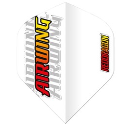 RED DRAGON Airwing Unique Moulded Red Logo Standard Dart Flight 1 Set per Pack (Total 3 Dart Flights)