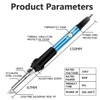 Soldering Iron, 60W Adjustable Temperature Welding Tool, Soldering Iron Kit