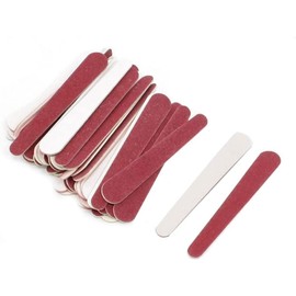 50 limas de uñas desechables, mini tableros de esmeril de doble cara, herramientas de manicura y pedicura, 7,8 x 1,2 x 0,1 cm