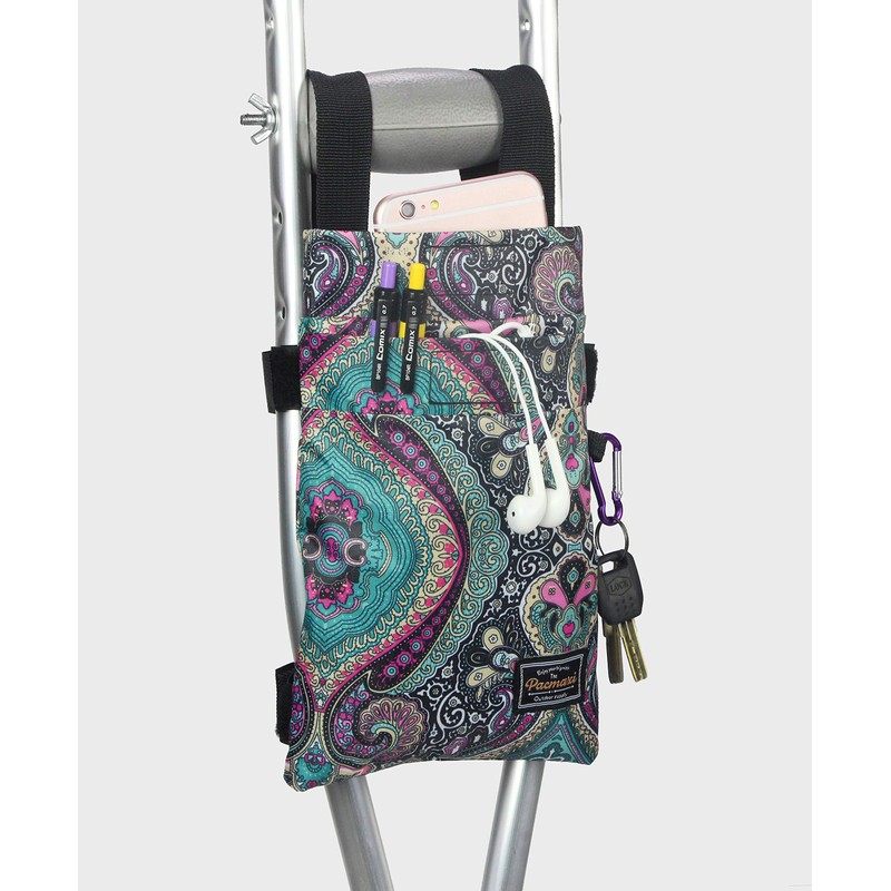 Crutch Bag Universal Crutches Accessory Crutch Carryon Pouch Universal Crutch