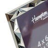 Hampton Frames JANELLE 5x7 (13x18cm) Silver Nickel Photo Frame Glass