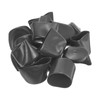 sourcing map 20pcs Rubber End Caps 50mm(2") ID Vinyl Round