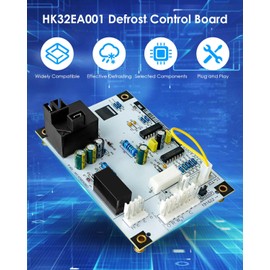 HK32EA001 Defrost Control Board Compatible with Carrier Bryant Payne HVAC Equipment, Defrost Timer Control Circuit Board Replace HK32EA007 1173636 CEPL130524-01