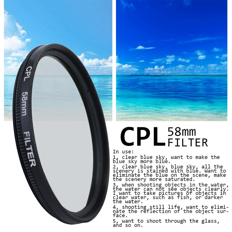 Professional Lens and Filter Bundle Complete and Compact Camera Accessory