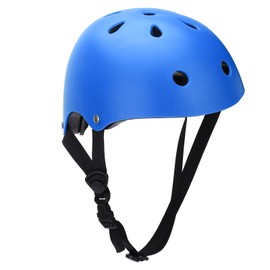 Adjustable Kid Helmet Safety Hat Protective Gear Head Protection for Cycling Skating Skiing Outdoor SportBlue