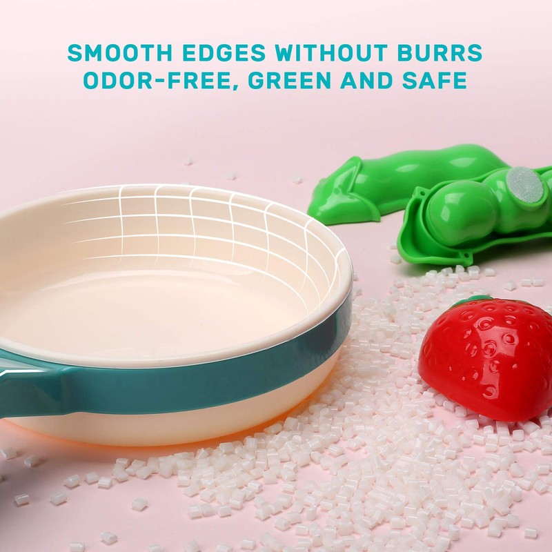 CUTE STONE Microwave Toys Kitchen Play Set, Kids Pretend Play