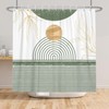 ASDCXZ Boho Shower Curtain 180 x 200 cm, Modern Abstract