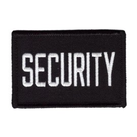Glow Dark Security Patch Bouncer Patch For VELCRO® BRAND Hook Fastener