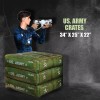 NINOSTAR Pack of 4 Combat Battlefield Inflatables, Compatible with Nerf,