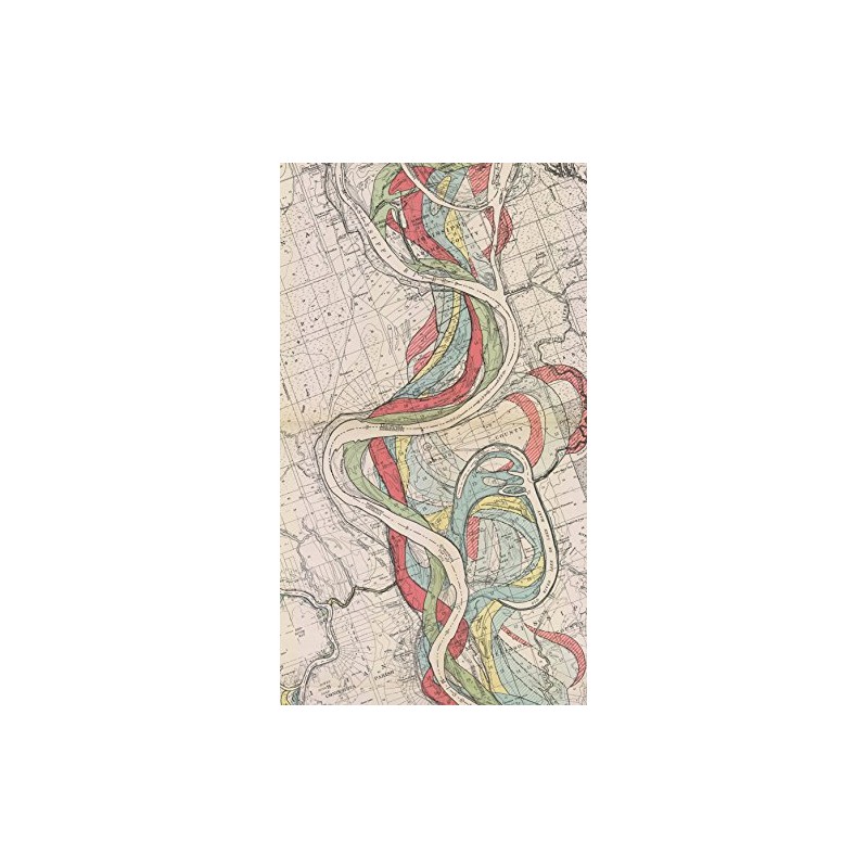 1944 Fisk Mississippi Meander Map Ancient River Bed Sheet 13