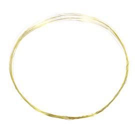 sourcing map 32 Gauge Copper Wires for Jewelry Making, 1 Roll 5m Craft Tarnish Resistant Beading Wires for Jewelry Making Supplies DIY (Gold)