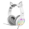 Playmax Cat Headset Universal Gaming Headset (White)