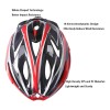 Casco De Bicicleta Unisex+redes Para Moto,casco De Ciclismo Rojo G