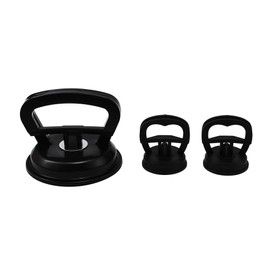 JSCARLIFE 3-teiliges Dellenentferner-Set, robustes Saugnapf-Dellenentferner-Set, schnelles Entfernen von Karosserie, professionelles Auto-Dellenreparaturwerkzeug mit großen und kleinen Dellenabziehern