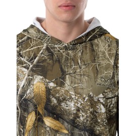 Realtree Men's Performance Pullover Hoodie, Edge Camo
