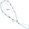Five-Pointed Star Pendant Beaded Phone Chain,Cute Phone Charms Beaded Phone