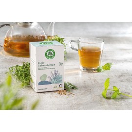 Lebensbaum Neck flatterer, 20 sachets x 1.5g herbal tea, neck flatterer tea, gentle taste with sage, 100% organic, herbal tea blend