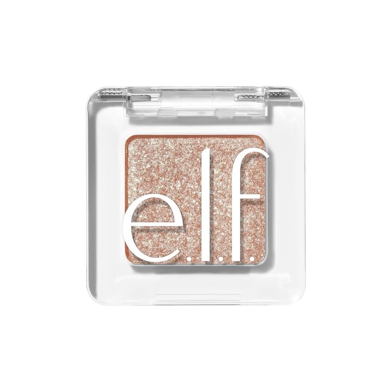 e.l.f. Fine as Fleck Glitter Eyeshadow Champagne Showers - Peachy