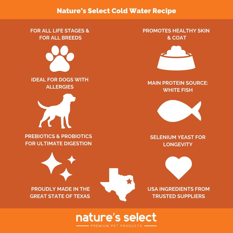Nature's Select Cold Water Recipe - Fish, Dry Dog Food