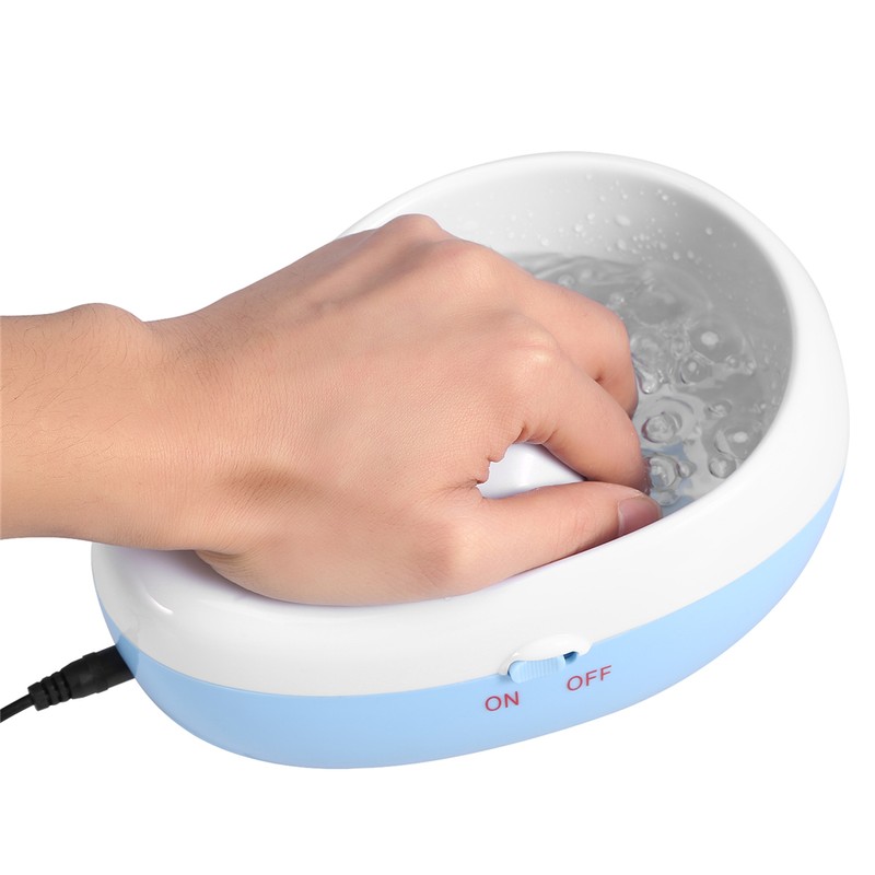 Nail Bubble Massage Jet Spa Bowl Nail Polish Remover Dead