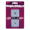 Magic Sliders Nylon/Plastic Screw-On Sliding Discs Gray 4 pk