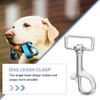 Toddmomy 2pcs Stainless Steel Pet Leash Swivel Snap Hook Trigger