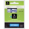 DYMO D1 Tape 19mm Blue on White