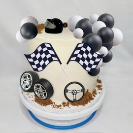 Decoración para fiestas de motocross, motocicleta, decoración de tartas, motocicleta, hombre, cumpleaños, para bici de suciedad, decoración de baby shower