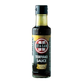 ITA-SAN Teriyaki Sesame Flavoured Sauce Seasoning Sauce with Oriental Flavours 1 x 150 ml