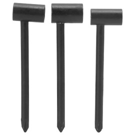 Vvikizy Gibson Truss Rod Wrench, Truss Rod Tool, Truss Rod Tool, 3 Pieces, Guitar Rod Wrench, Iron, 7mm/8mm, 6.35mm, Universal Instrument Adjustment Tool, Black