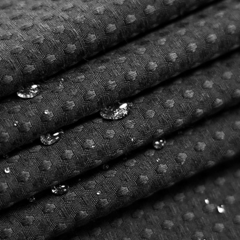Extra-Long Waffle Weave Shower Curtain 71" W x 96" H