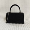 fi9 Ladies Retro Suede Wedding Party Prom Evening Clutch Handbag,