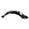 TRQ Front Right Inner Fender Liner Black Passenger Side Compatible