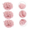 Baluue 3pcs Soft Pe Bath Scrubber Body Exfoliating Tool for