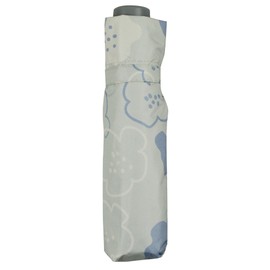 折りたたみ傘 日傘 晴雨兼用 レディース 軽量 おしゃれ 花がら 親骨 50cm 内側コーティング UV99.9％カット 一級遮光 UPF50＋ 遮熱 ホッピングフラワー グレー