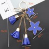 F.ZH Key Holder, Star Pattern, Bag Charm, Bag, Star Accessory,