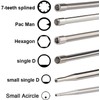 Hippotech 12Pcs Carburetor Adjustment Tool with ZT-1 500-13 Metering Lever