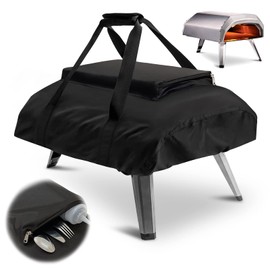 SIRUITON Pizza Oven Carry Cover for Ooni Koda 16, Pizza Oven Cover for Ooni 16 Outdoor Pizza Oven Accessories Portable Carry Cover for Ooni 16 with Top Pocket (Cover Only)